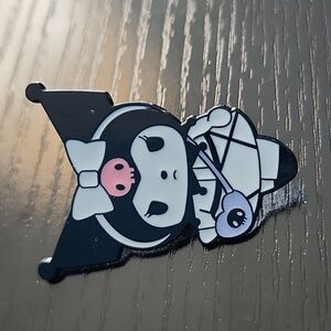 Sanrio Kuromi Inspired Enamel Pin